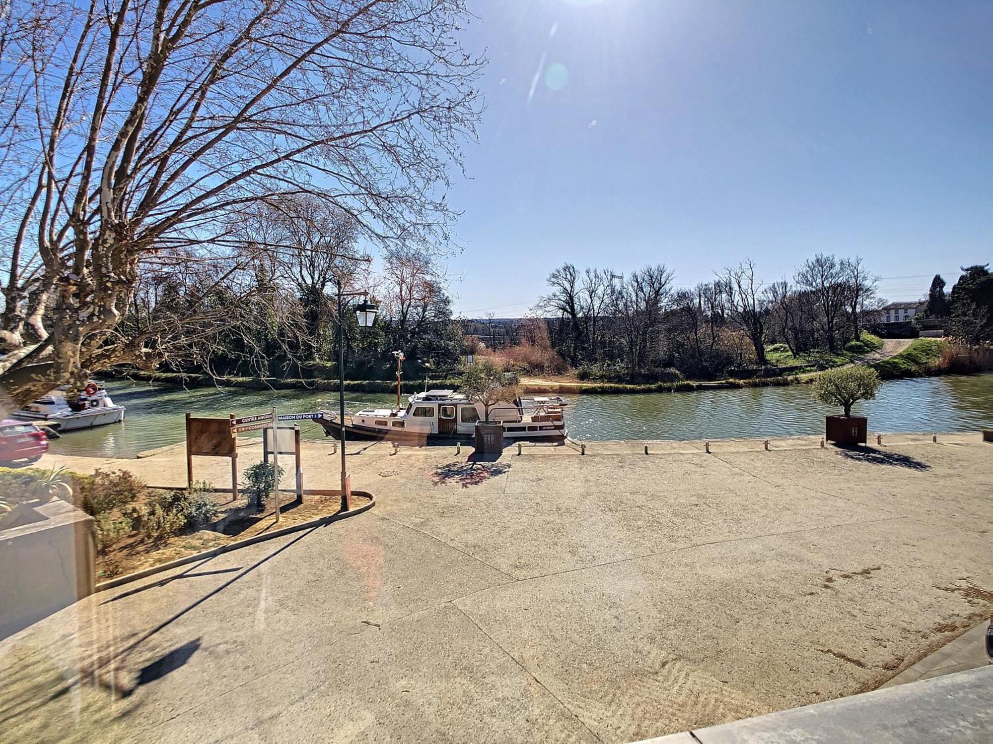 ** Superbe Appartement Sur Le Canal Du Midi ** La Redorte Exterior foto